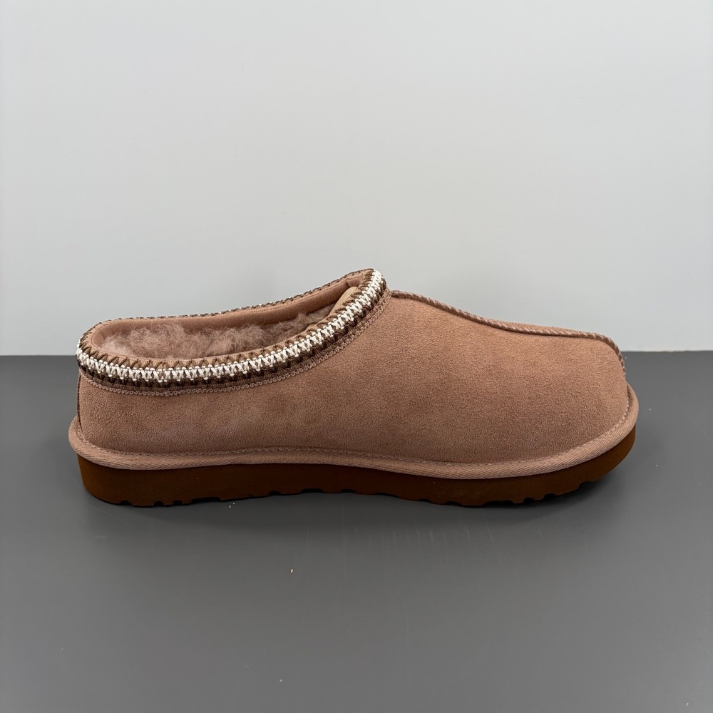 UGG Tasman II Rocky Oak Mens Slip On Slipper Mule Lamb Fur Size 11 - Picture 6 of 11